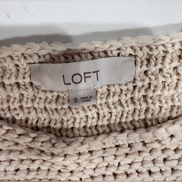 🌸LOFT Size Small Summer Sweater Crop🌸 - Picture 2 of 7